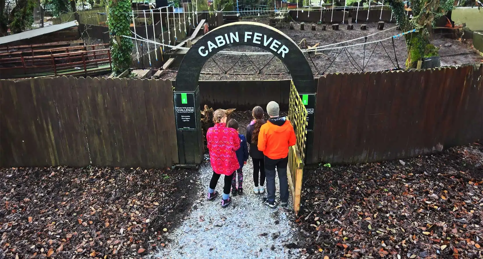 Cabin Fever at Fota Island Adventure