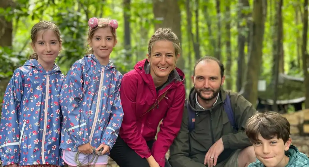 Participants engaging in a team-building exercise at Fota Island Adventure.
