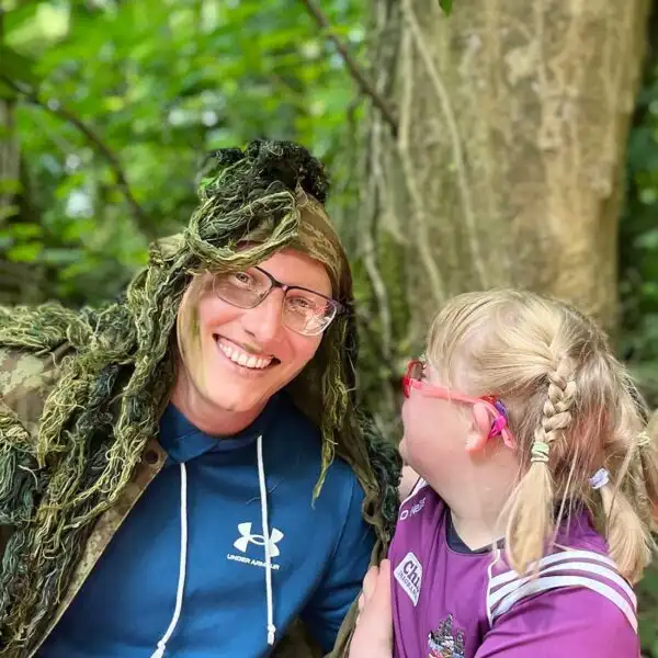 Children participating in a team-building activity at Fota Island Adventure