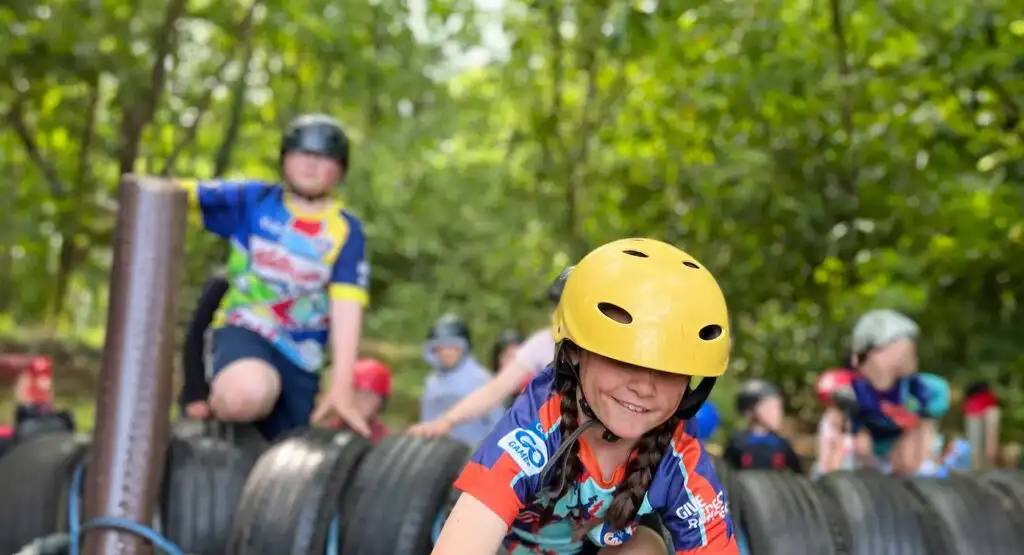 A group of people enjoying a picnic at Fota Island Adventure